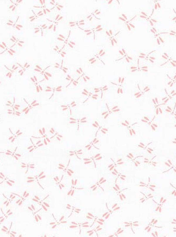 stoff baumwolle kyoto libelle weiss rosa westfalenstoffe naehzimmer mit herz onlineshop