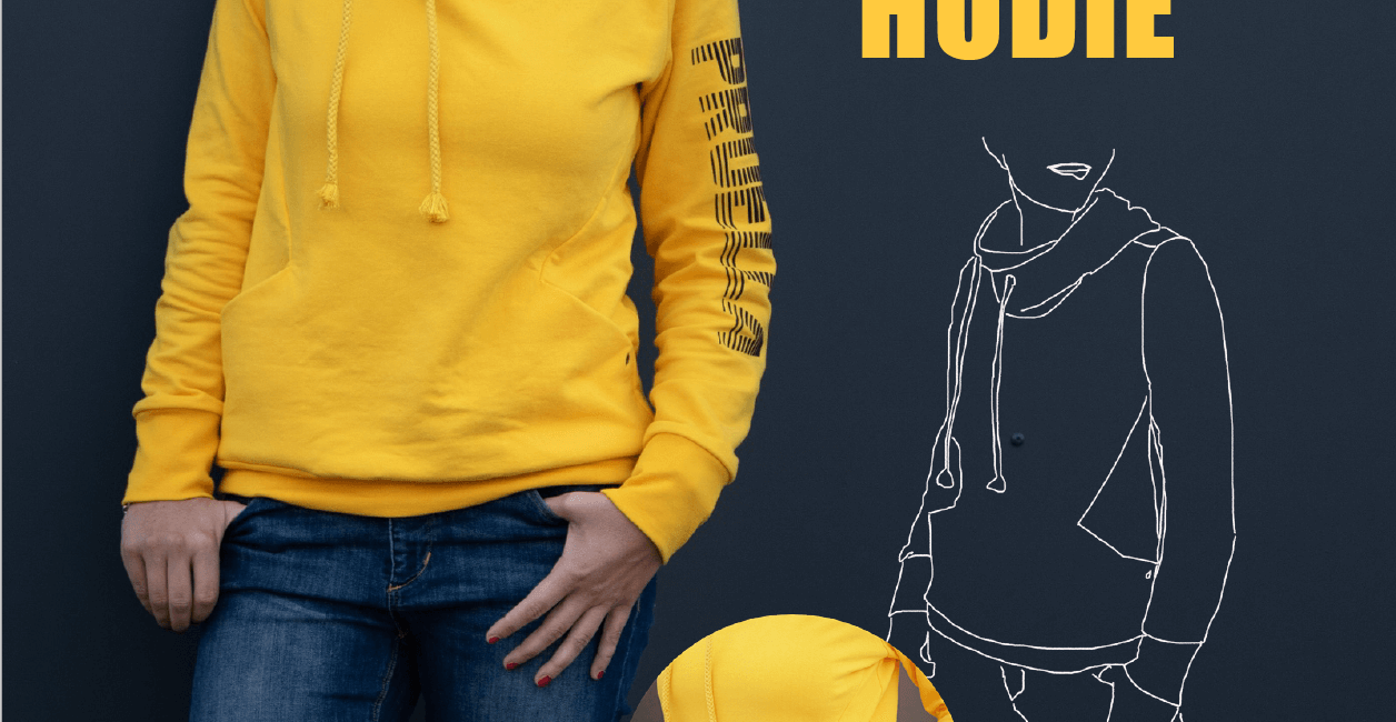 schnittmuster titelseite hoodie hudie prülla naehzimmer mit herz onlineshop