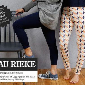 Schnittmuster Frau Rieke studio schnittreif leggins naehzimmer mit herz onlineshop