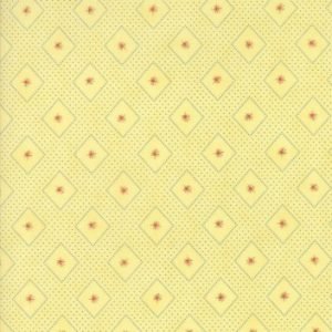 stoff baumwolle minick & simpson Ann´s Arbor gelb naehzimmer mit herz onlineshop