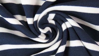jersey stoff streifen breite streifen marine naehzimmer mit herz onlineshop