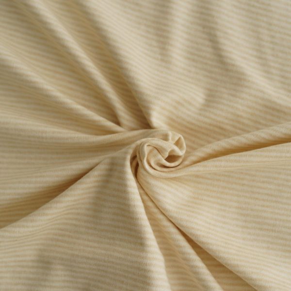 stoff baumwolle purest cotton knit stripes ecru brown katia naehzimmer mit herz onlineshop