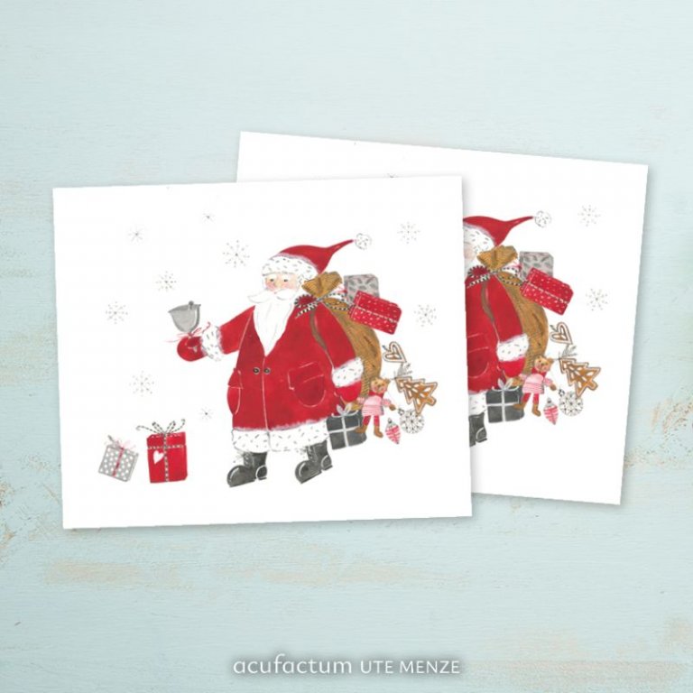 Patch Nikolaus Acufactum Naehzimmer mit Herz Onlineshop