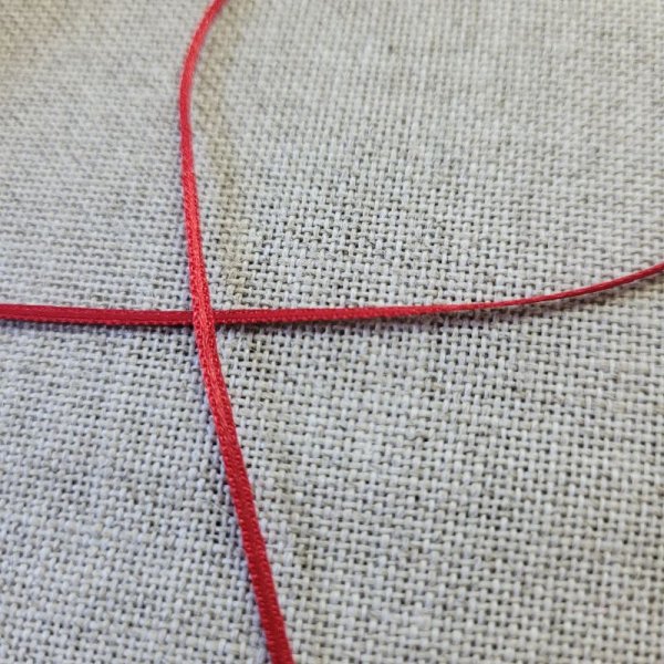 Satinband doppelseitig rot 1,5 mm Acufactum Naehzimmer mit Herz Onlineshop