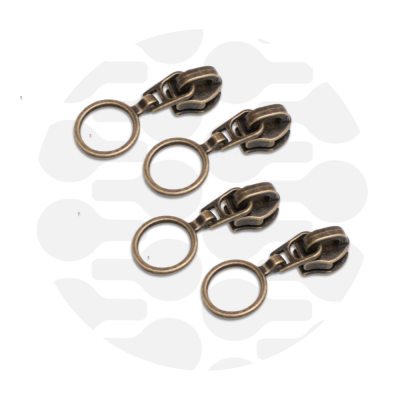 Zipper antikes messing ring zipperzoo naehzimmer mit herz onlineshop
