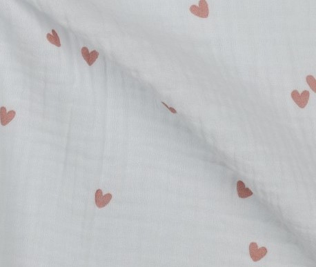 musselin weiss rosa herzchen1 naehzimmer mit herz onlineshop