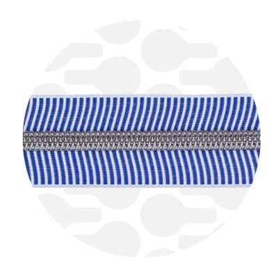 reissverschluss zipperzoo s5 azurblau silber naehzimmer mit herz onlineshop