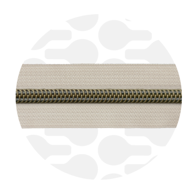 reissverschluss zipperzoo s5 creme bronze naehzimmer mit herz onlineshop