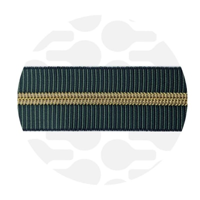 reissverschluss zipperzoo s5 dunkelgruen gold naehzimmer mit herz onlineshop