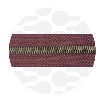 reissverschluss zipperzoo s5 porto red bronze naehzimmer mit herz onlineshop