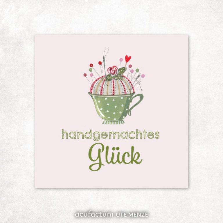 Patch handgemachtes glueck tasse acufactum naehzimmer mit herz onlineshop