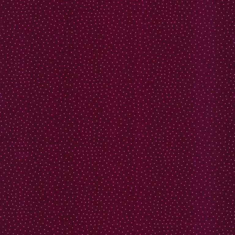 stoff baumwolle bangkok bordeaux rosa unregelmaessige puenktchen westfalenstoffe naehzimmer mit herz onlineshop