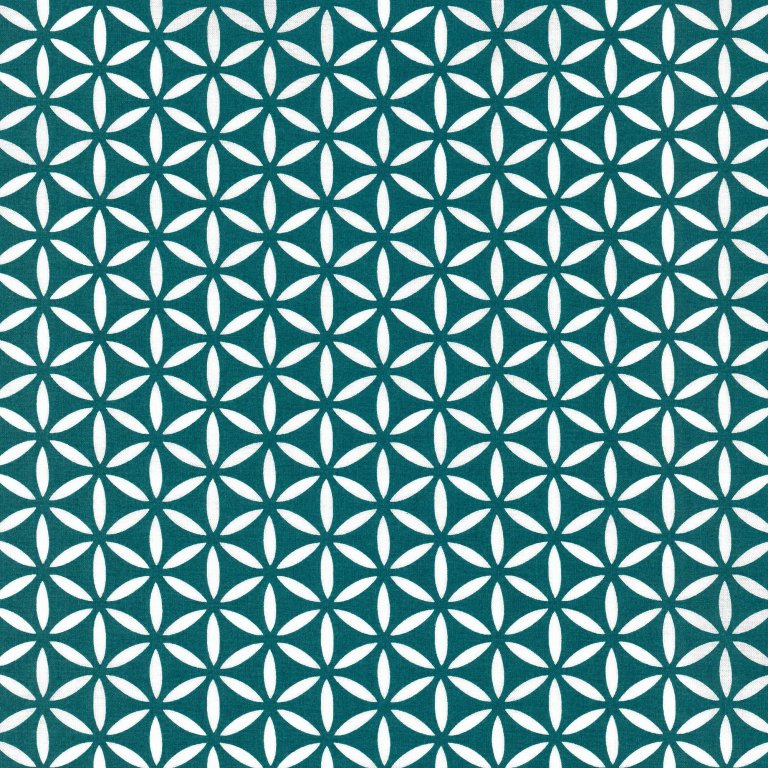 stoff baumwolle kopenhagen blau weiss blumen westfalenstoffe naehzimmer mit herz onlineshop