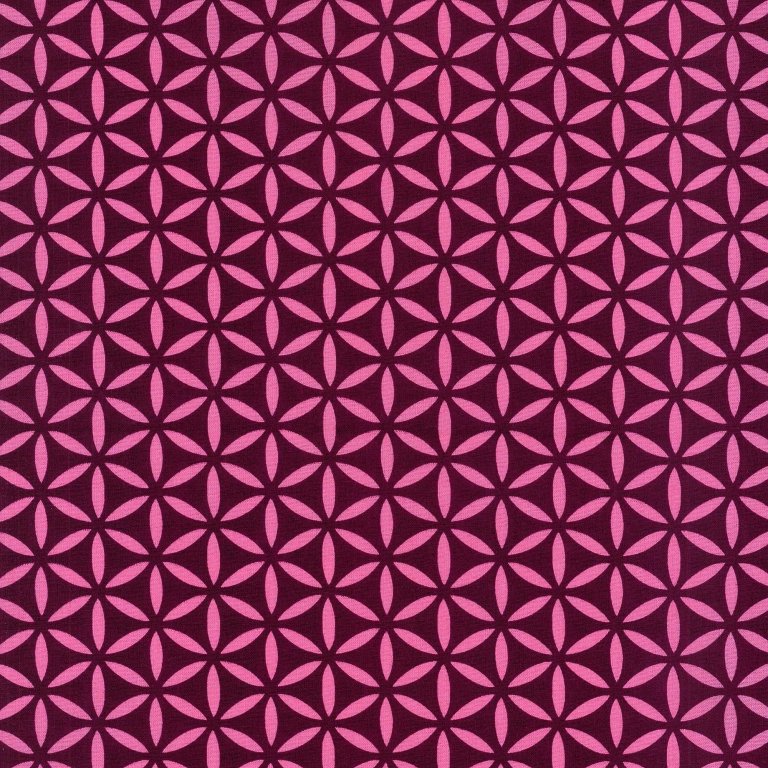 stoff baumwolle kopenhagen bordeaux rosa blumen westfalenstoffe naehzimmer mit herz onlineshop