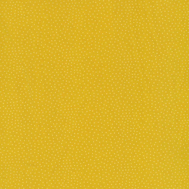 stoff baumwolle kopenhagen gelb weiss unregelmaessige puenktchen westfalenstoffe naehzimmer mit herz onlineshop