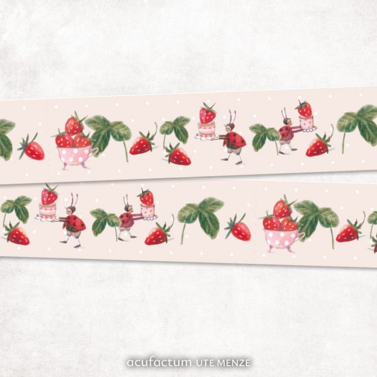 webband erdbeersommer acufactum naehzimmer mit herz onlineshop