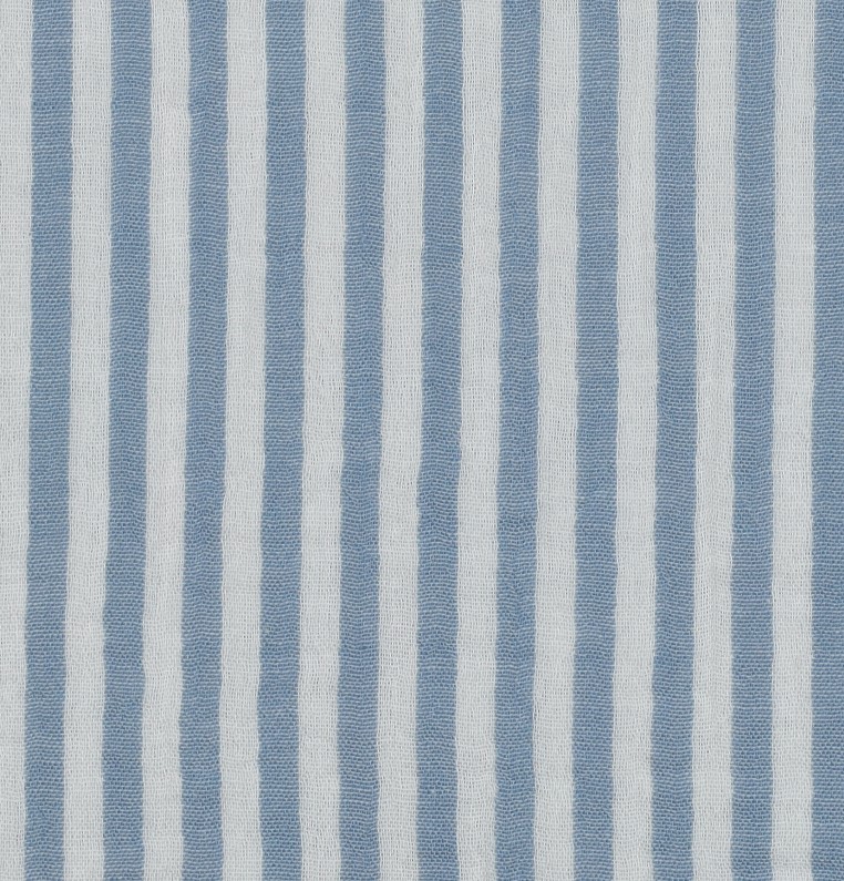 musselin double gauze blau streifen naehzimmer mit herz onlineshop