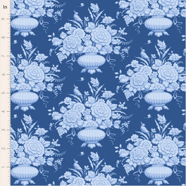 stoff baumwolle tilda something blue afina denim naehzimmer mitherz onlineshop