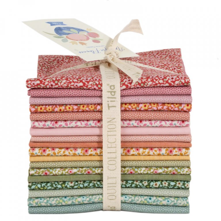 tilda Applique Flowers fat eight bundle 18 tlg naehzimmer mit herz onlineshop