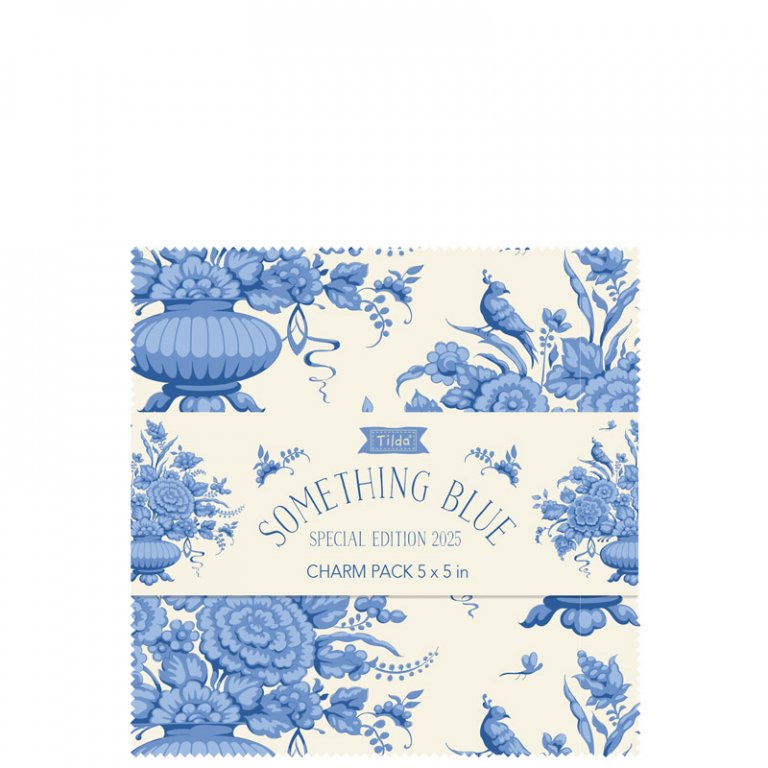 tilda something blue charm pack 40tlg naehzimmer mit herz onlineshop