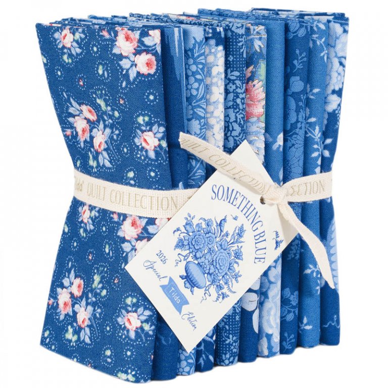 tilda something blue fat quarter bundle 10tlg in dark naehzimmer mit herz onlineshop