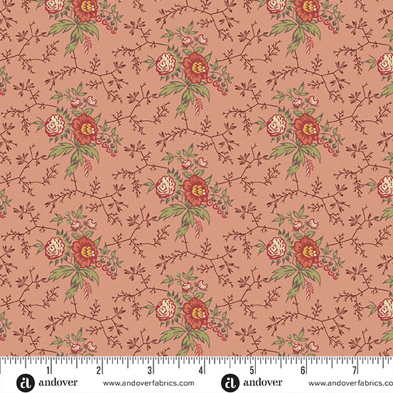 Stoff Baumwolle Farmers&acute;s Daughter by Laundry Basket Quilts Bramble Rose Naehzimmer mit Herz Onlineshop