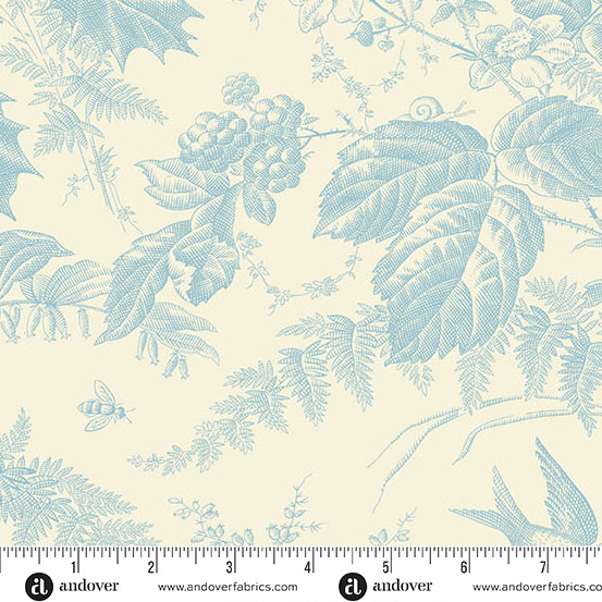 Stoff Baumwolle Vermont by Laundry Basket Quilts Vermont Sky Naehzimmer mit Herz Onlineshop