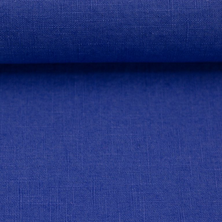 stoff leinen baumwolle kilian royalblau naehzimmer mit herz onlineshop