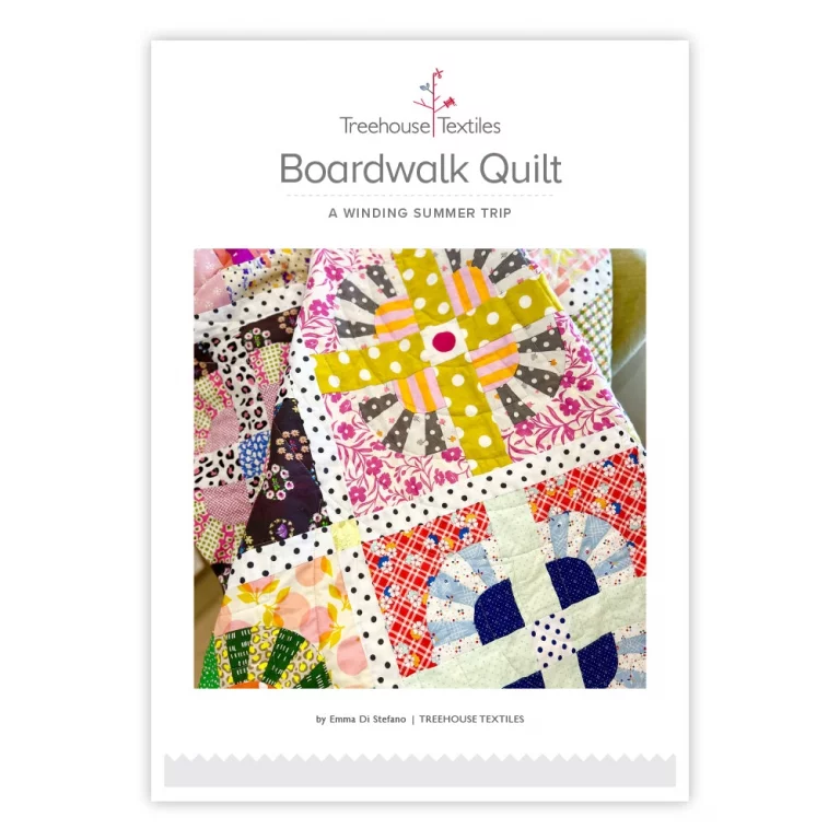Anleitung Boardwalk Quiltmuster Treehouse Textiles Naehzimmer mit Herz Onlineshop