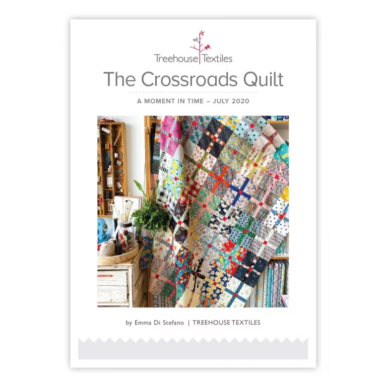 Anleitung Crossroads Quiltmuster Treehouse Textiles Naehzimmer mit Herz Onlineshop
