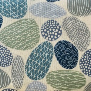 Stoff Canvas Kokka Bookhou blau naehzimmer mit herz onlineshop