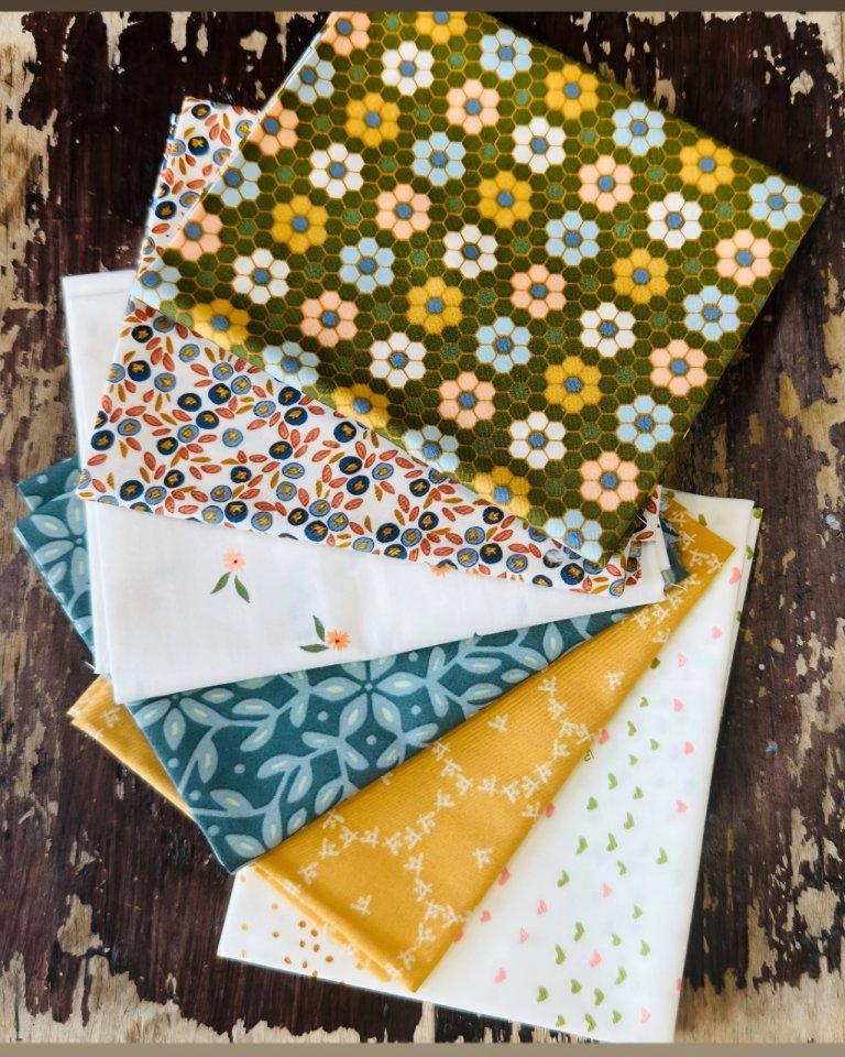 stoffbundle retro blume naehzimmer mit herz onlineshop