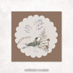 Patch Vogelfreund Acufactum Naehzimmer mit Herz Onlineshop