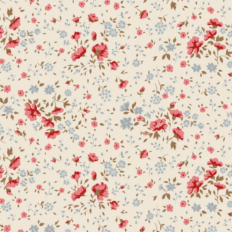Stoff Baumwolle Tilda Ellie Red Slate Überbreite Naehzimmer mit Herz Onlineshop