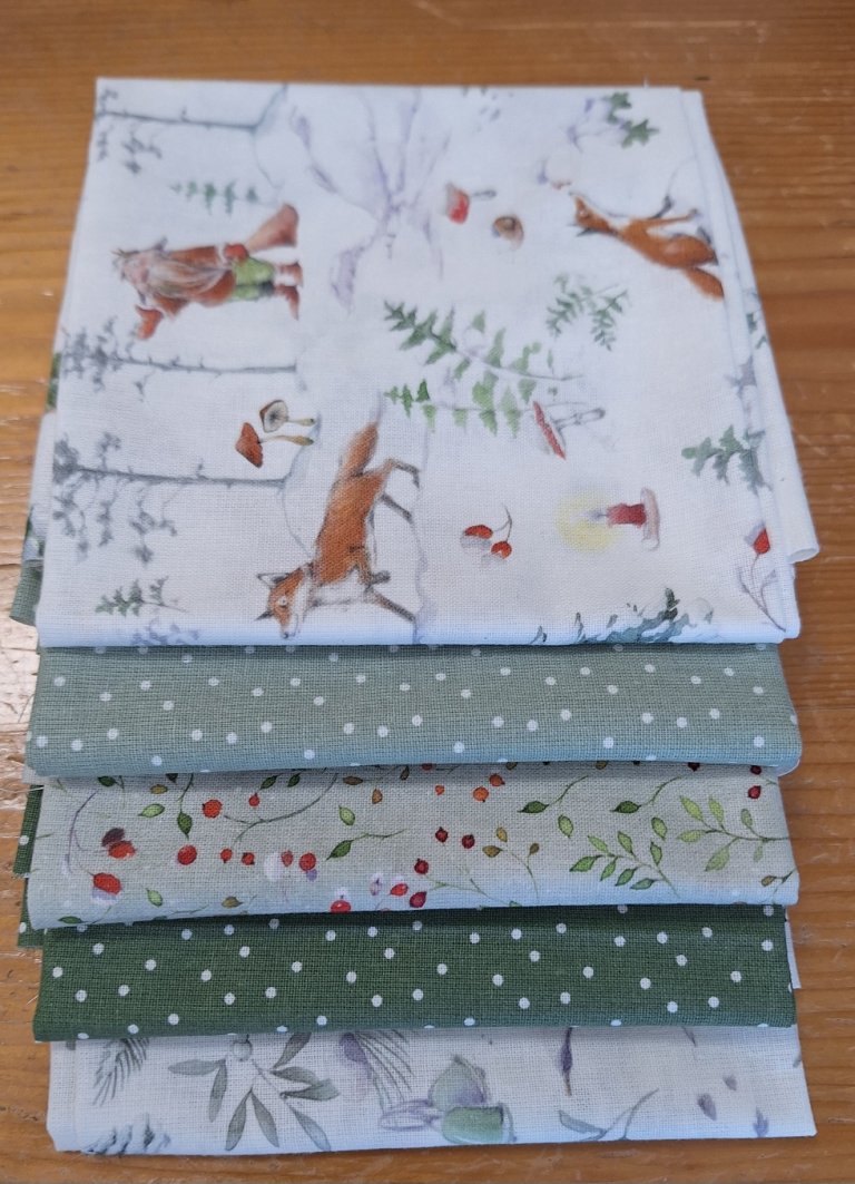 stoff baumwolle fat quarter bundle fuchs acufactum naehzimmer mir herz onlineshop